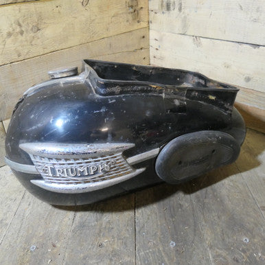 Triumph Pre Unit ,Police Petrol Tank, Rare item Used for restoration