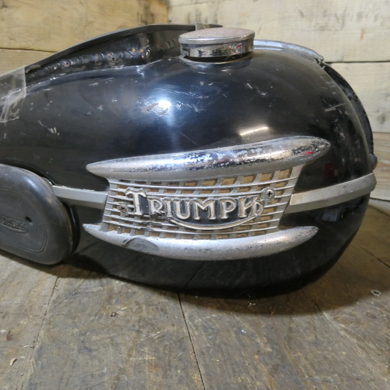 Triumph Pre Unit ,Police Petrol Tank, Rare item Used for restoration