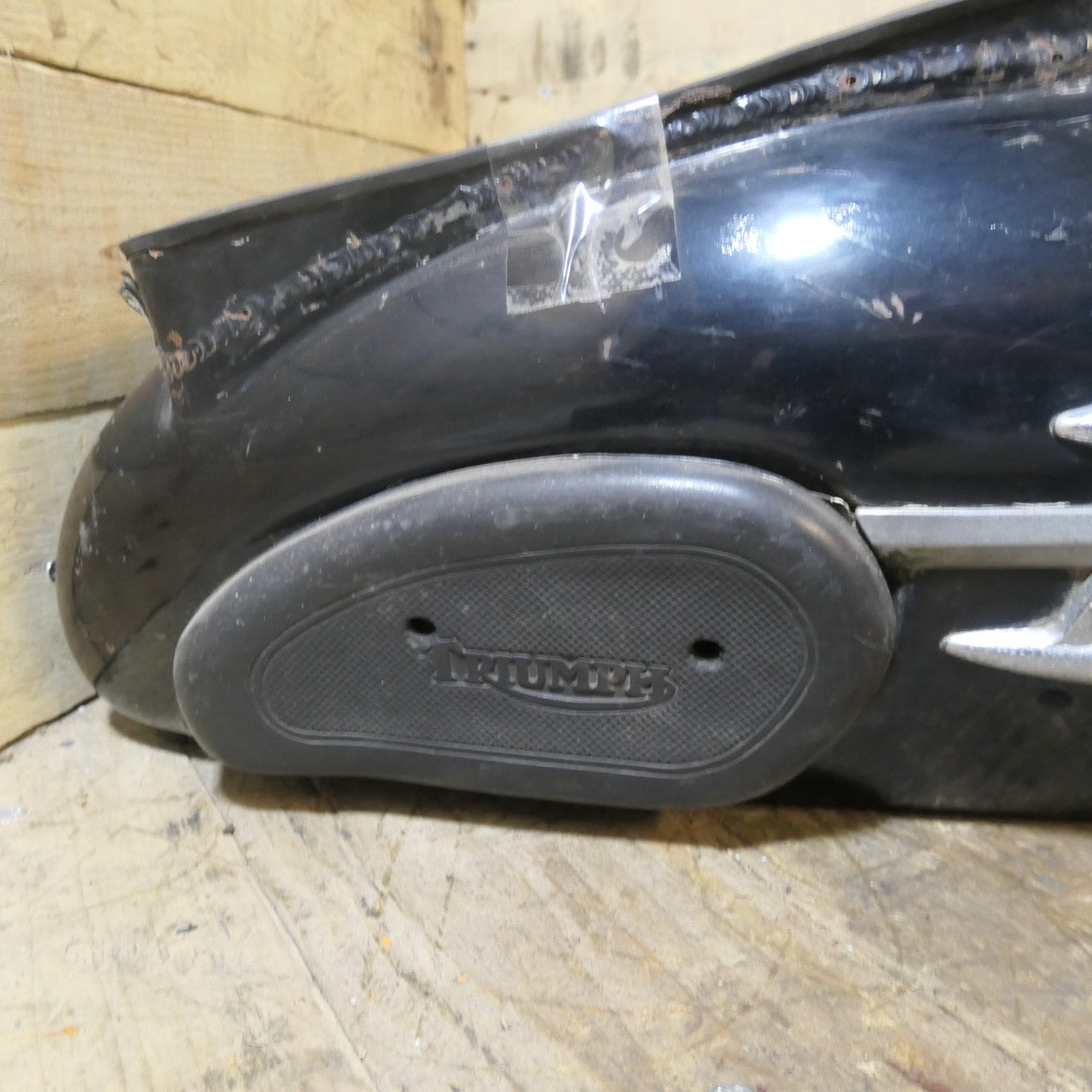 Triumph Pre Unit ,Police Petrol Tank, Rare item Used for restoration