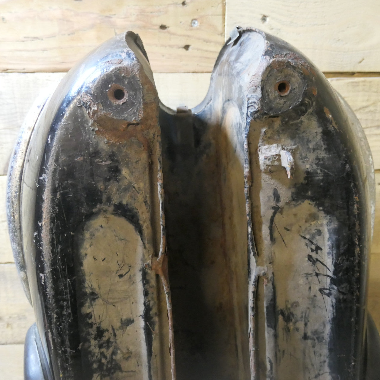 Triumph Pre Unit ,Police Petrol Tank, Rare item Used for restoration