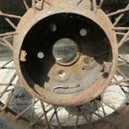 1930s ,Vintage Car Spoked Wheel, For Restoration Alvis Jaguar MG Bentley Lagonda etc