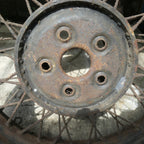 1930s ,Vintage Car Spoked Wheel, For Restoration Alvis Jaguar MG Bentley Lagonda etc