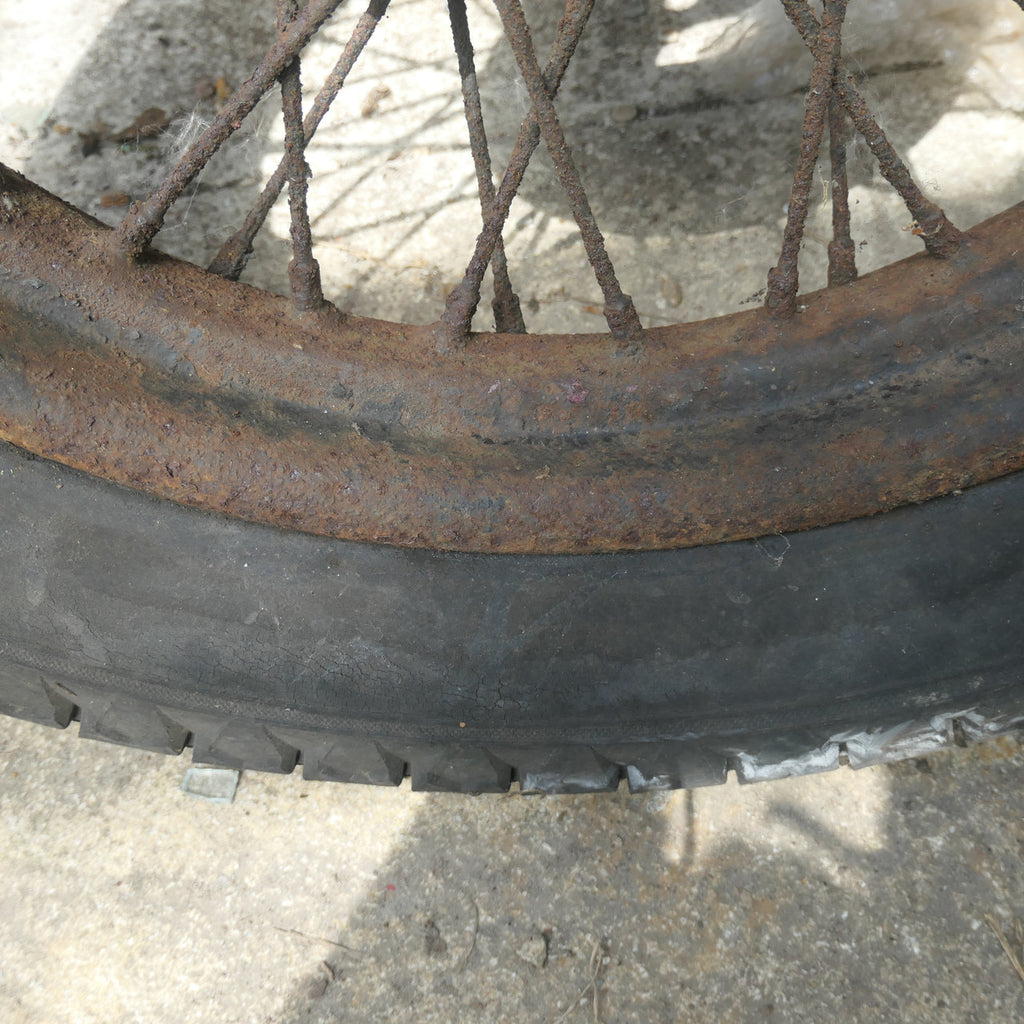 1930s ,Vintage Car Spoked Wheel, For Restoration Alvis Jaguar MG Bentley Lagonda etc