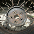 1930s ,Vintage Car Spoked Wheel, For Restoration Alvis Jaguar MG Bentley Lagonda etc