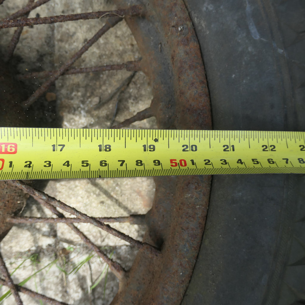 1930s ,Vintage Car Spoked Wheel, For Restoration Alvis Jaguar MG Bentley Lagonda etc