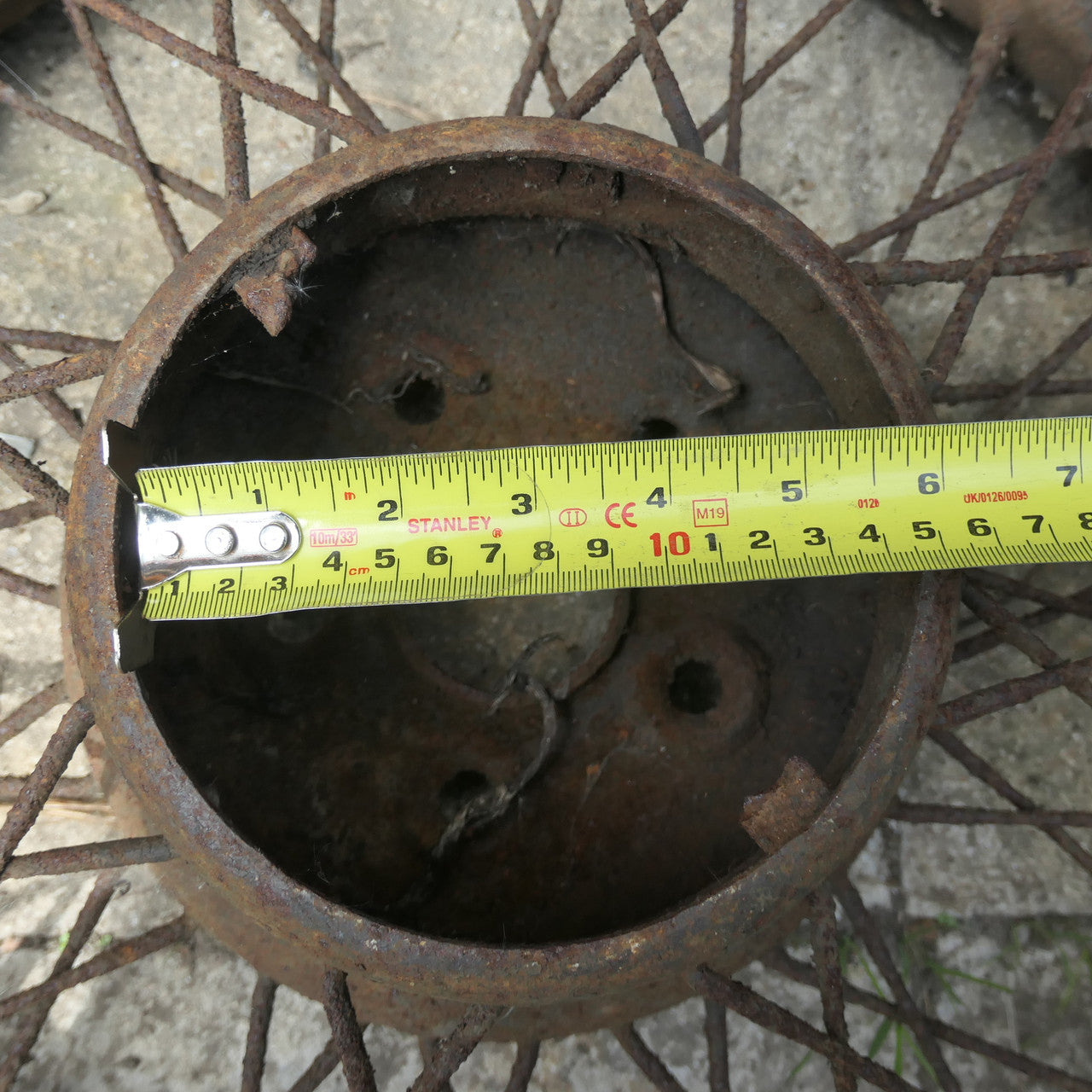 1930s ,Vintage Car Spoked Wheel, For Restoration Alvis Jaguar MG Bentley Lagonda etc