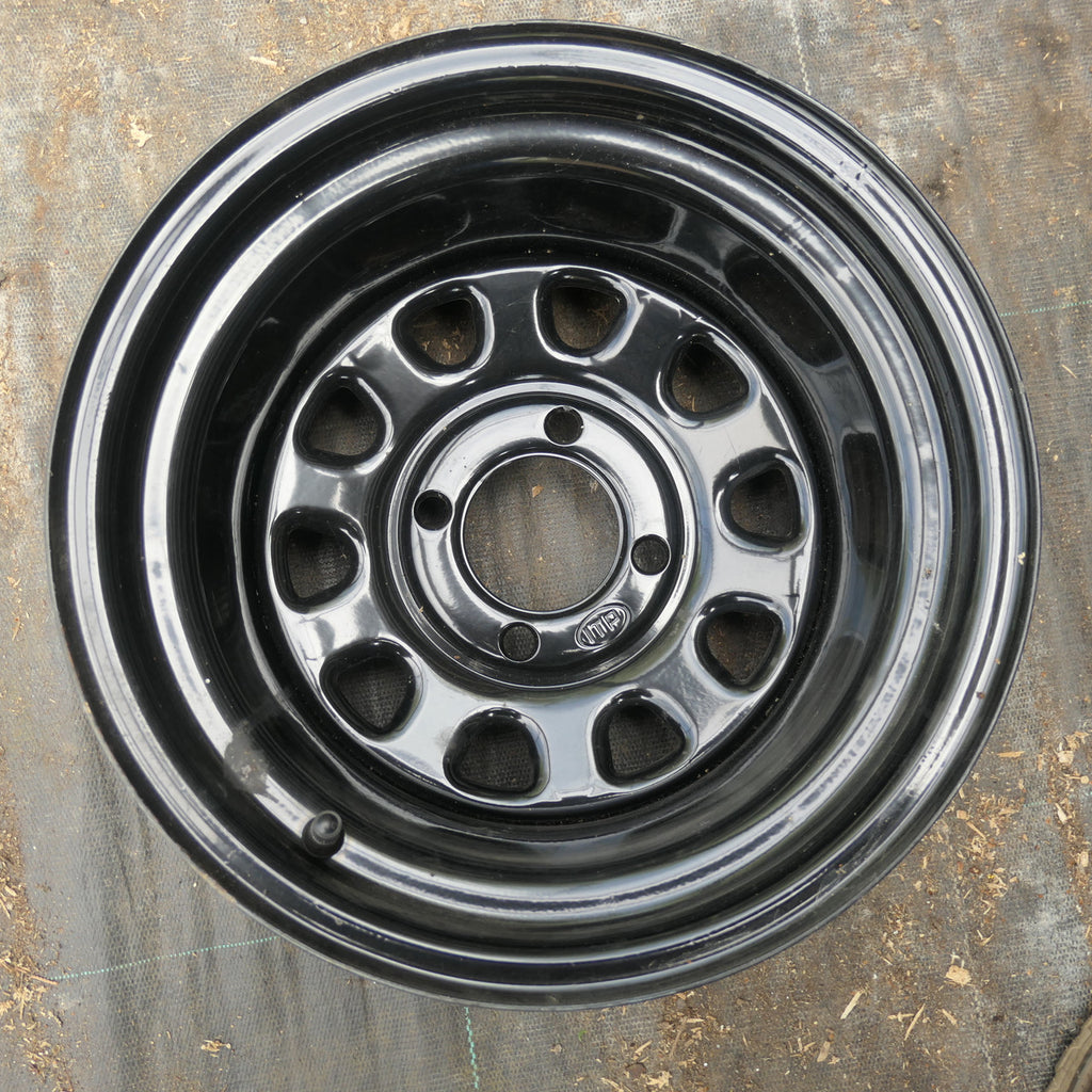 ITP ,12" Black Steel Wheel, NOS 1225527014