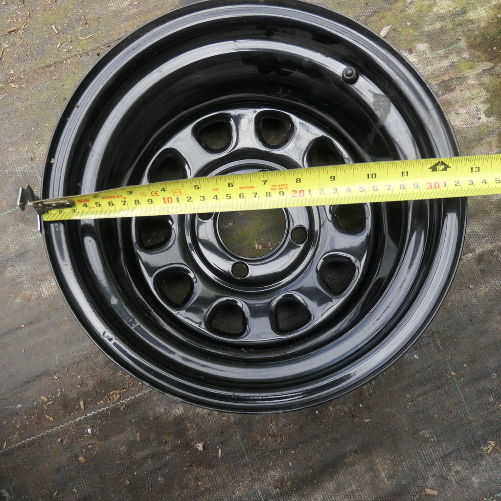 ITP ,12" Black Steel Wheel, NOS 1225527014