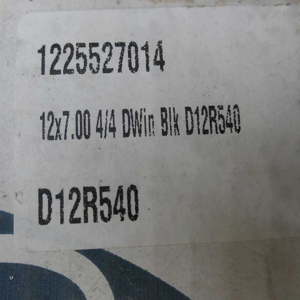 ITP ,12" Black Steel Wheel, NOS 1225527014