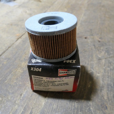 Champion ,Oil filter X304, Honda CB250N CB500T CX500 GL500650