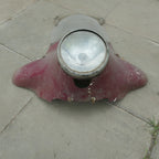 1950s Double Screen and Headlght RARE,Avon Fairing, Maroon With Headlght RARE