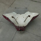 1950s Double Screen and Headlght RARE,Avon Fairing, Maroon With Headlght RARE