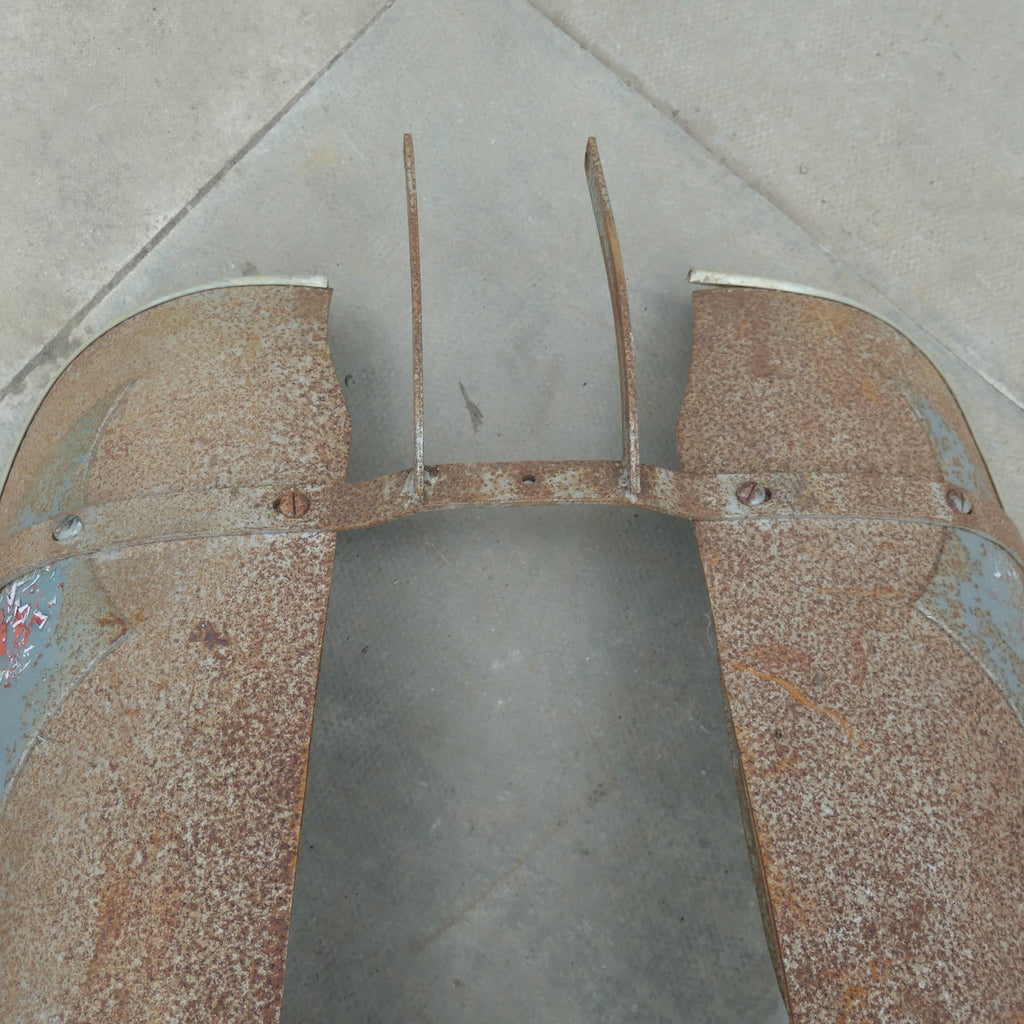 ,Vintage Legshields, Very Solid Scooter Maybe? Unusual