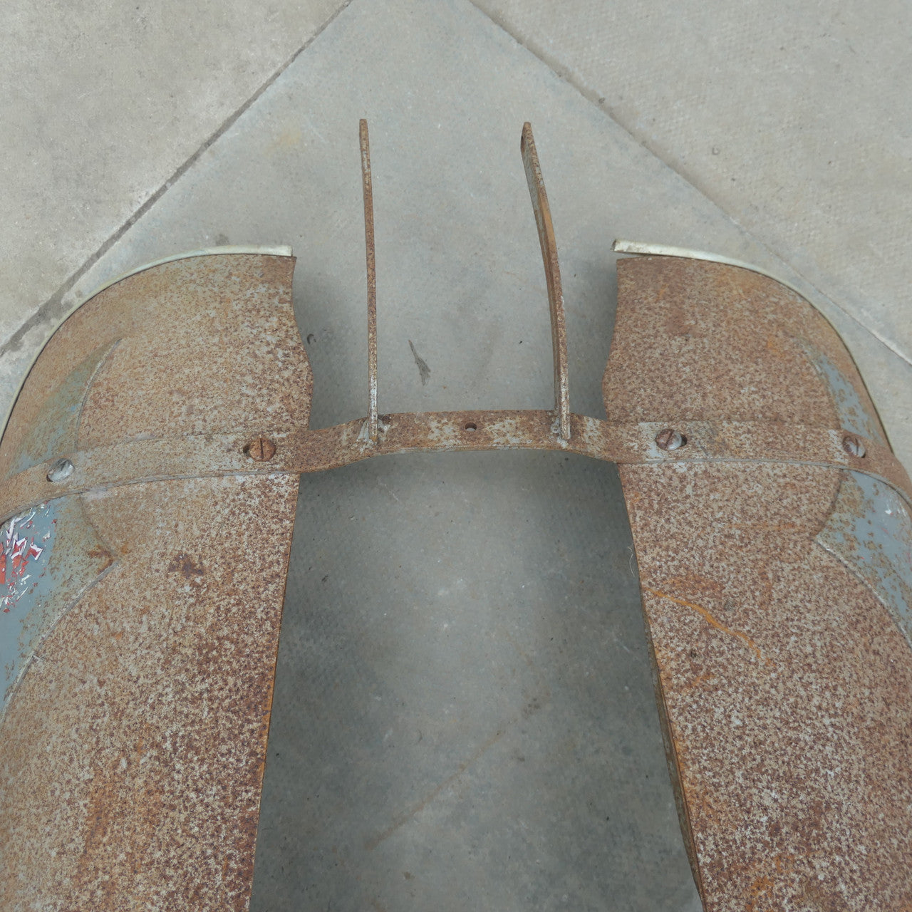 ,Vintage Legshields, Very Solid Scooter Maybe? Unusual