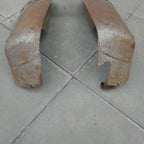 ,Vintage Legshields, Very Solid Scooter Maybe? Unusual