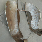 ,Vintage Legshields, Very Solid Scooter Maybe? Unusual