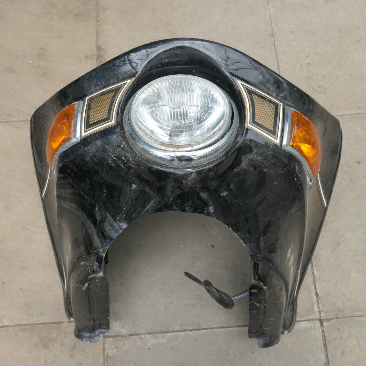 Rickman Polaris ,Touring Fairing Screen, Indicators and Storage Pockets