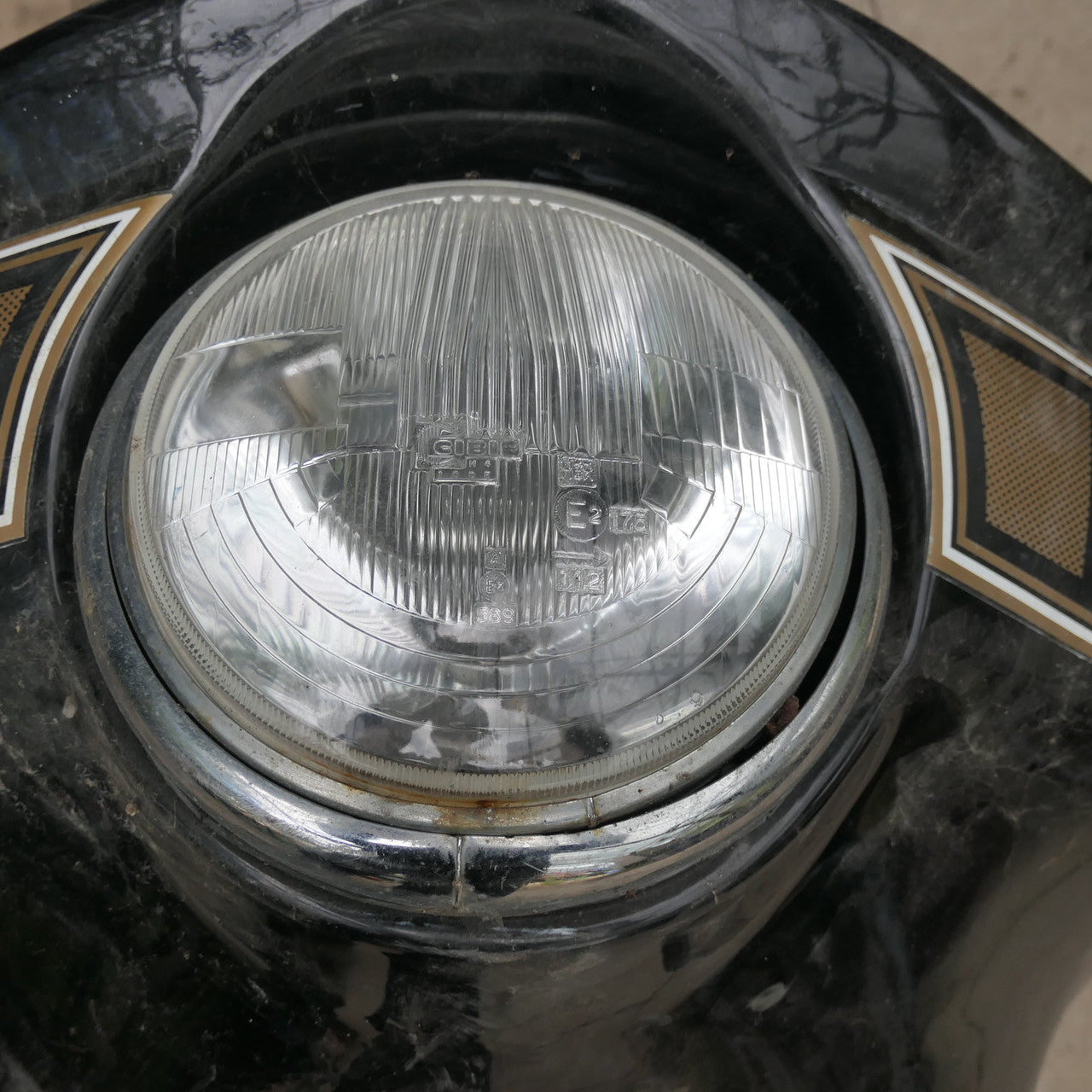 Rickman Polaris ,Touring Fairing Screen, Indicators and Storage Pockets