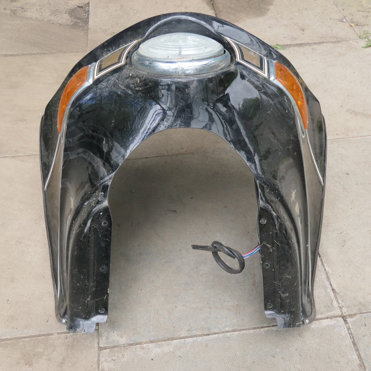 Rickman Polaris ,Touring Fairing Screen, Indicators and Storage Pockets