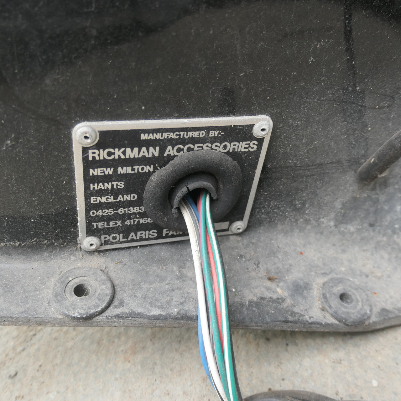 Rickman Polaris ,Touring Fairing Screen, Indicators and Storage Pockets