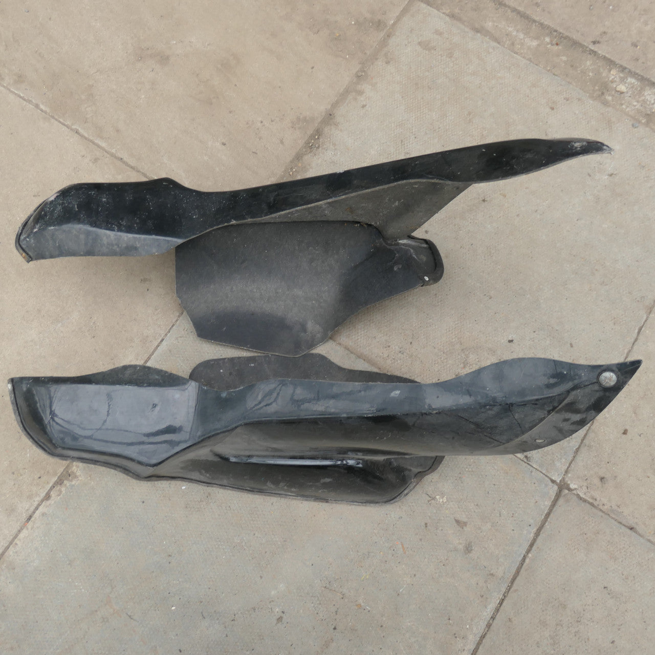 Ariel Leader ,Black Leg Shields, Used Part
