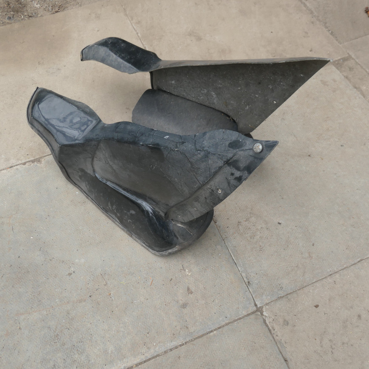 Ariel Leader ,Black Leg Shields, Used Part