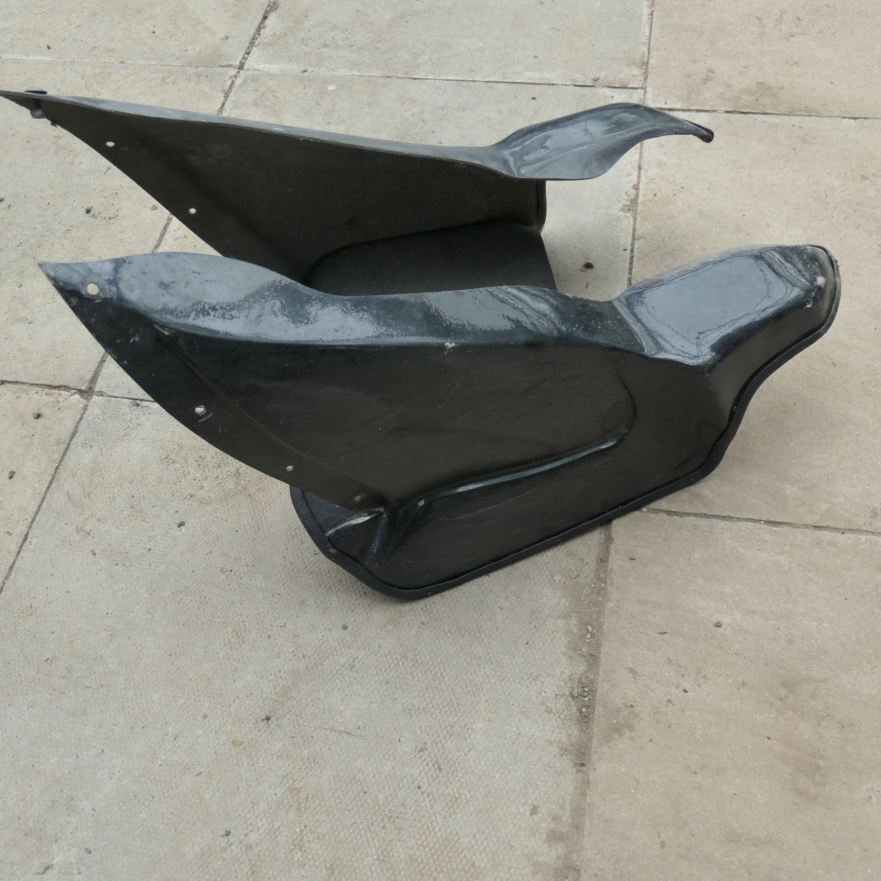 Ariel Leader ,Black Leg Shields, Used Part