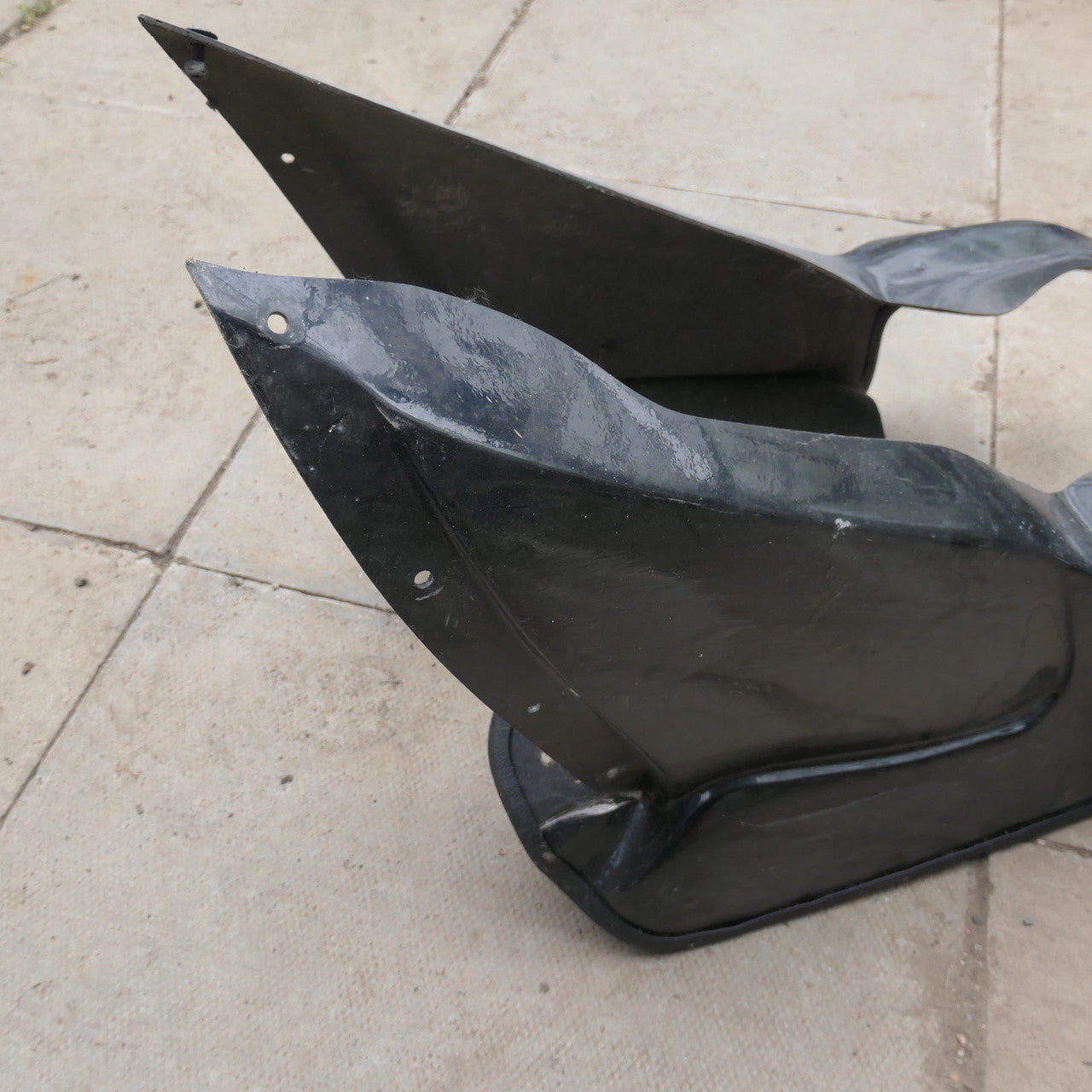 Ariel Leader ,Black Leg Shields, Used Part