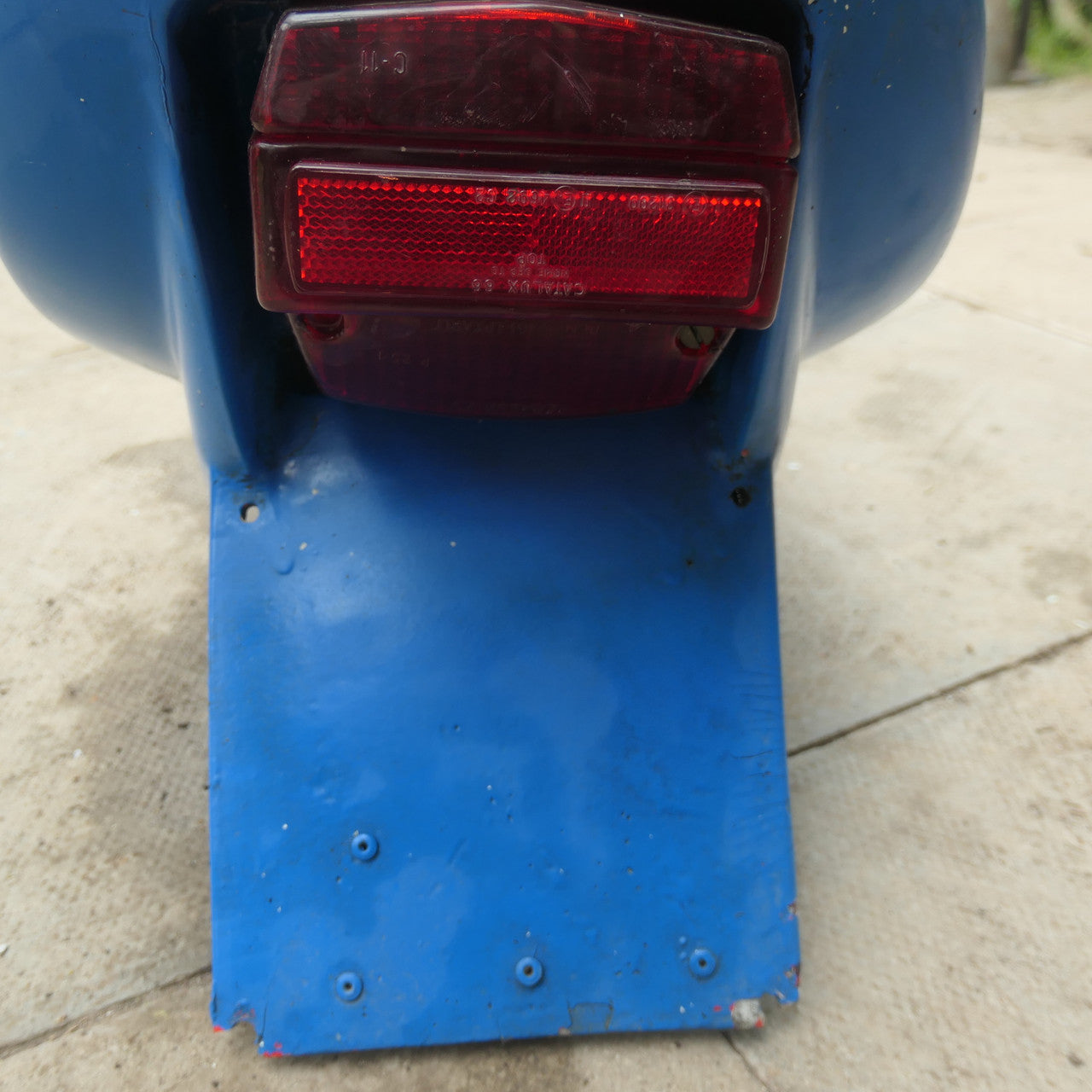Cafe Racer ,Seat Base Unit, and Rear Tail Light Classic Racer Used