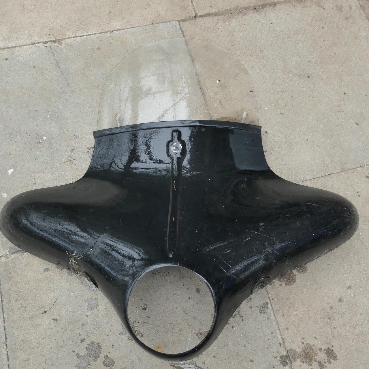 Matchless BSA Ariel AJS etc,Avon Fairing, and Screen Windshield Black