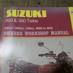 Suzuki 250-350 Twins ,Haynes Workshop Manual, 1966 to 1978