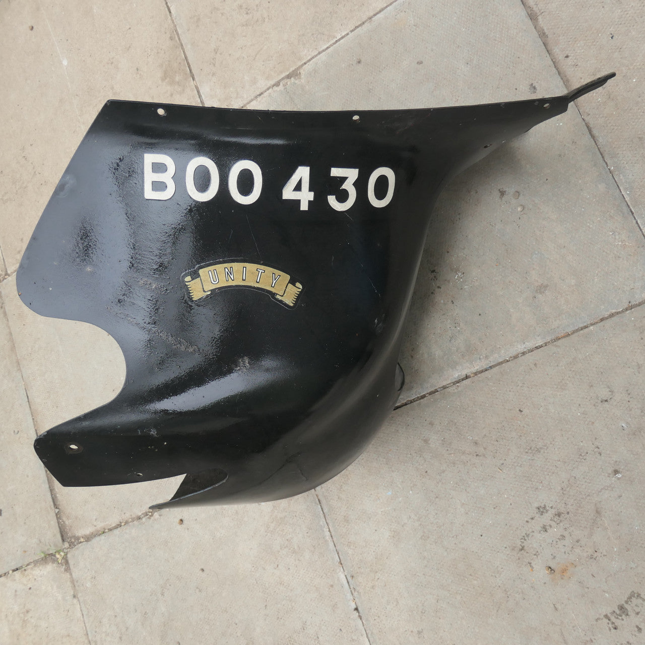 Classic Bike Velocette 500 ,Black Fairing, Unity Used