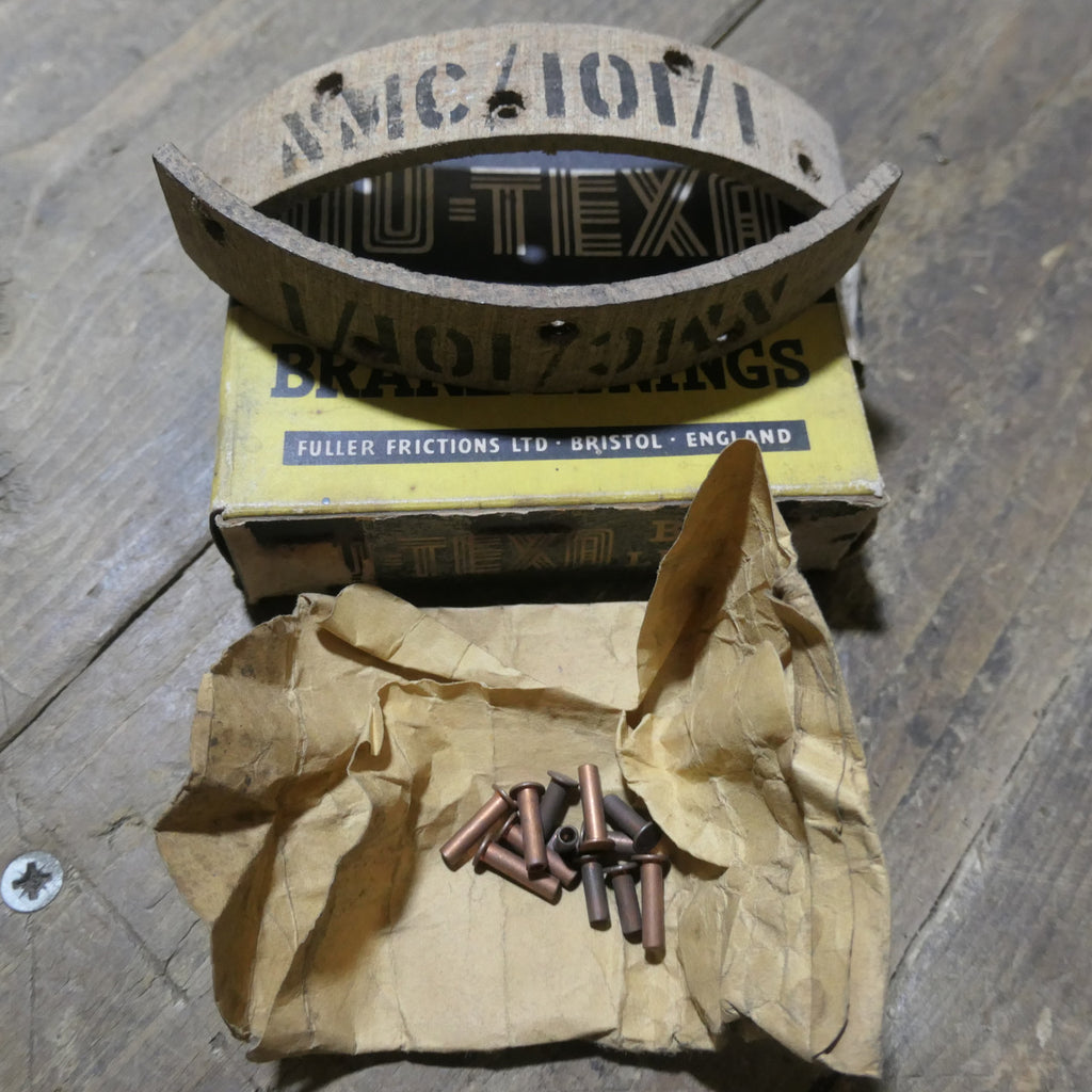 Velocette MAC,Nu-Texa Brake Linings, MOV 1937-46
