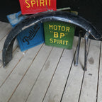 Vintage Motorcycle ,Front Mudguard, with Stays 1940s 50s Velocette New Imperial etc