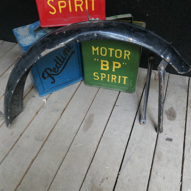 Vintage Motorcycle ,Front Mudguard, with Stays 1940s 50s Velocette New Imperial etc
