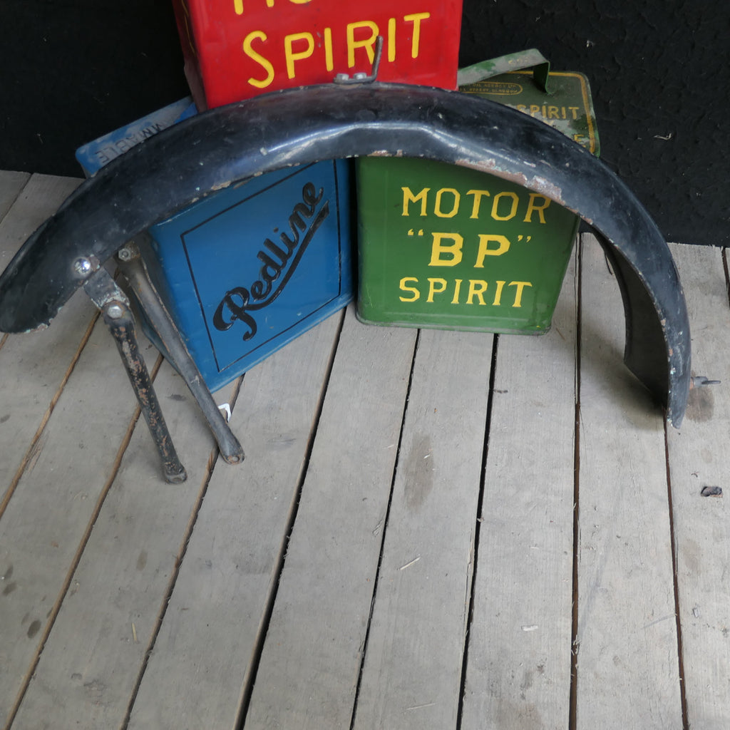 Vintage Motorcycle ,Front Mudguard, with Stays 1940s 50s Velocette New Imperial etc