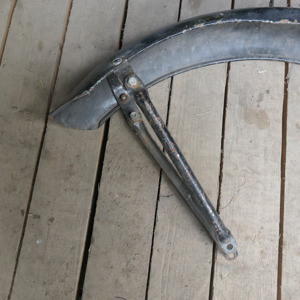 Vintage Motorcycle ,Front Mudguard, with Stays 1940s 50s Velocette New Imperial etc