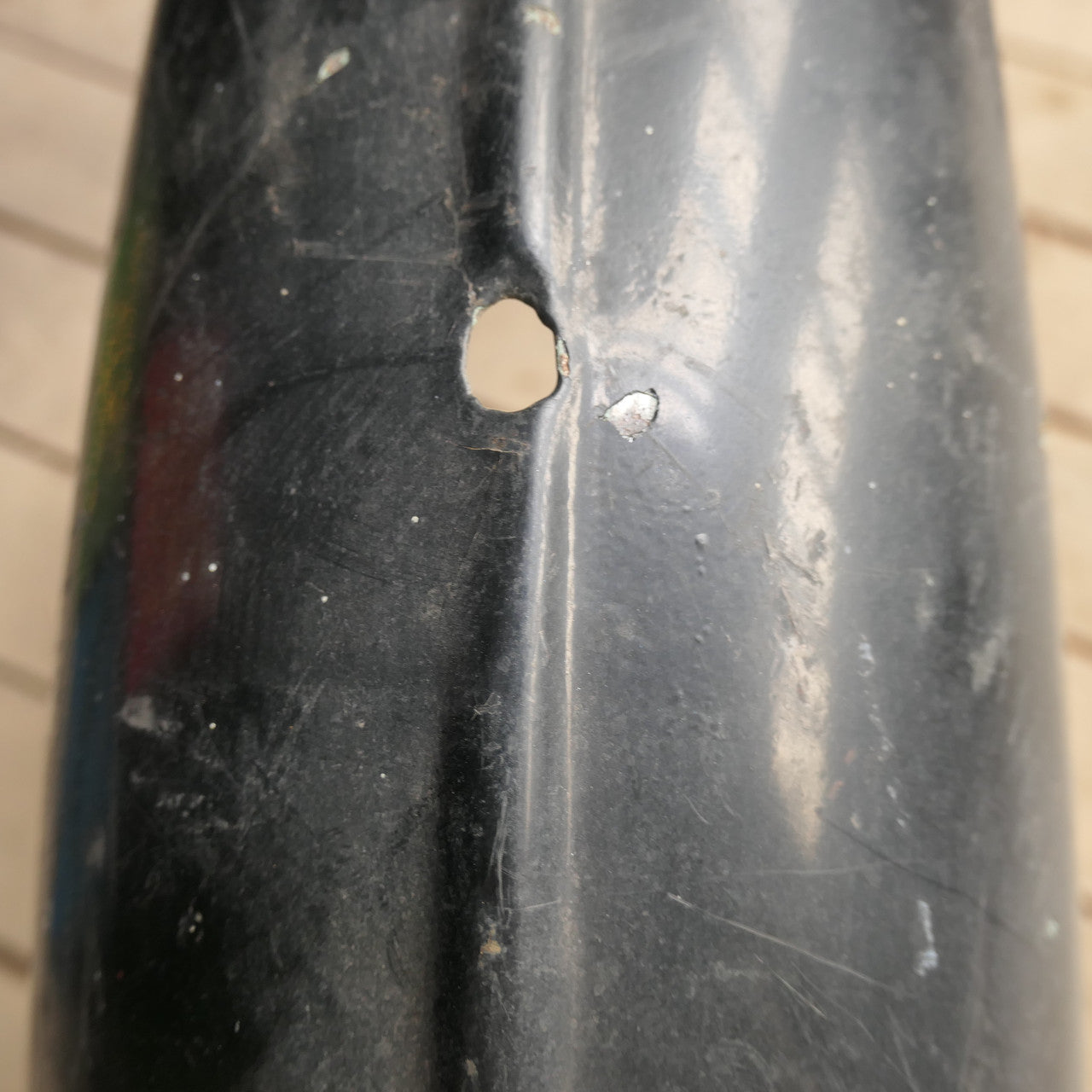 Vintage Motorcycle ,Front Mudguard, with Stays 1940s 50s Velocette New Imperial etc