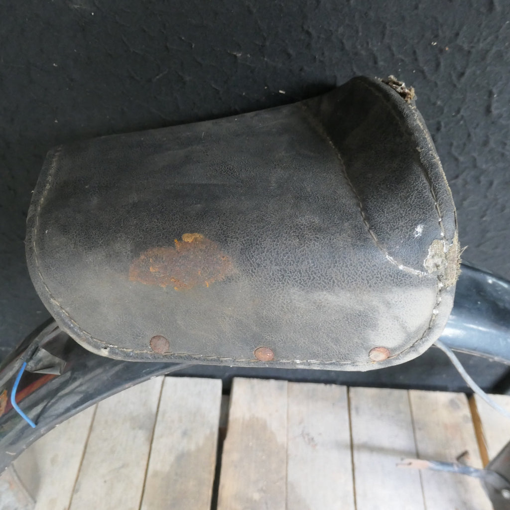 Vintage 1940s 50s Motorcycle ,Rear Mudguard, Pillion Seat Rear Light Number Plate Wiring and Stays