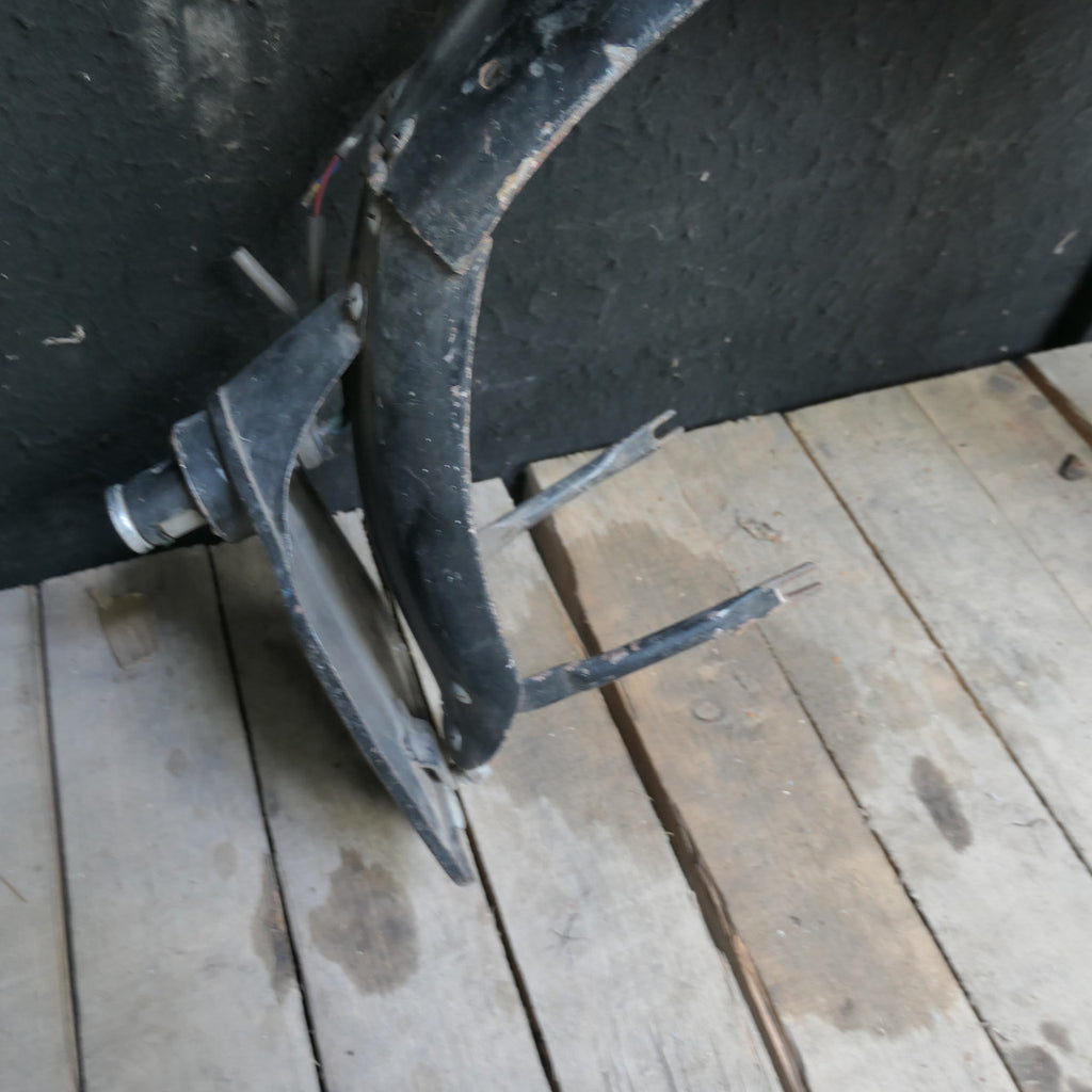 Vintage 1940s 50s Motorcycle ,Rear Mudguard, Pillion Seat Rear Light Number Plate Wiring and Stays