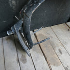 Vintage 1940s 50s Motorcycle ,Rear Mudguard, Pillion Seat Rear Light Number Plate Wiring and Stays