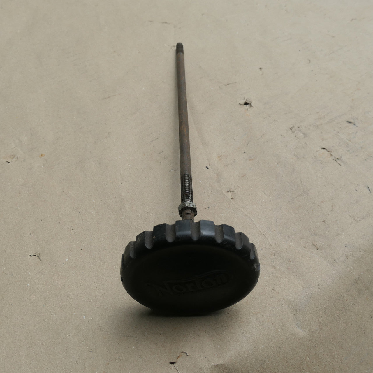Norton ,Steering Damper, Vintage Original 105 inch Rod