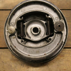 BSA C15 B40 ,Front Brake Plate and Shoes,