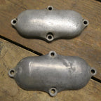 BSA A7A10 ,Tappet Rocker Inspection Covers, Used Pair 67-2831
