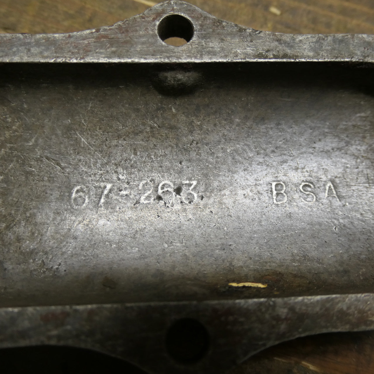 BSA A7A10 ,Tappet Rocker Inspection Covers, Used Pair 67-2831