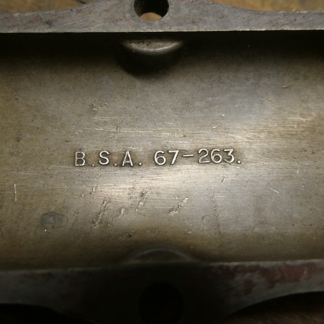 BSA A7A10 ,Tappet Rocker Inspection Covers, Used Pair 67-2831