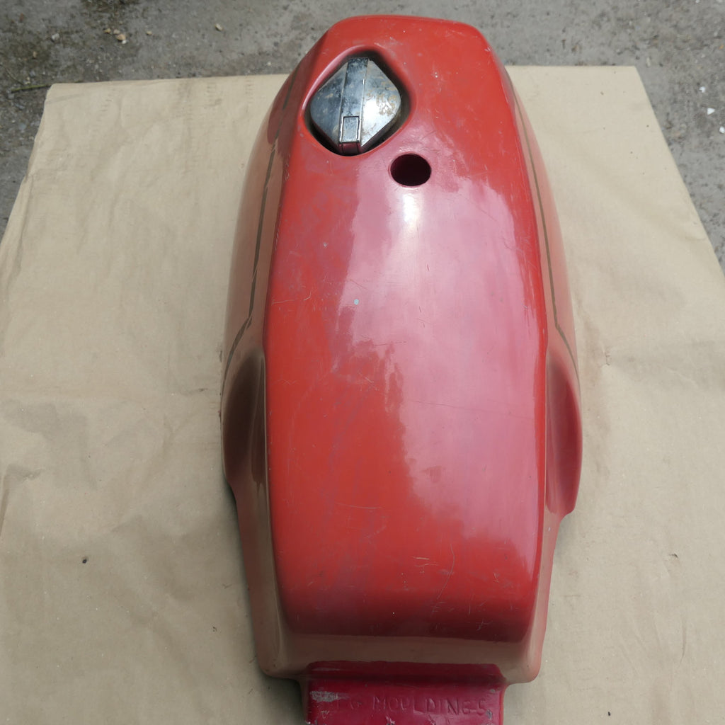 Triton BSA Ducati Cafe Racer Fibreglass ,Fuel Tank Red,Used