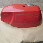 Triton BSA Ducati Cafe Racer Fibreglass ,Fuel Tank Red,Used