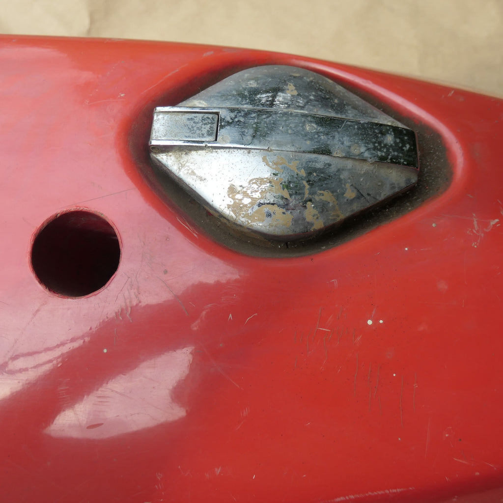 Triton BSA Ducati Cafe Racer Fibreglass ,Fuel Tank Red,Used