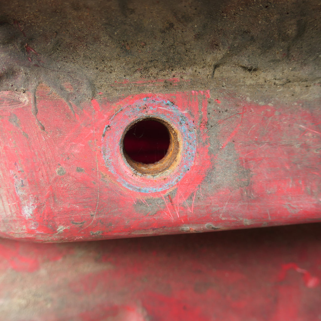 Triton BSA Ducati Cafe Racer Fibreglass ,Fuel Tank Red,Used